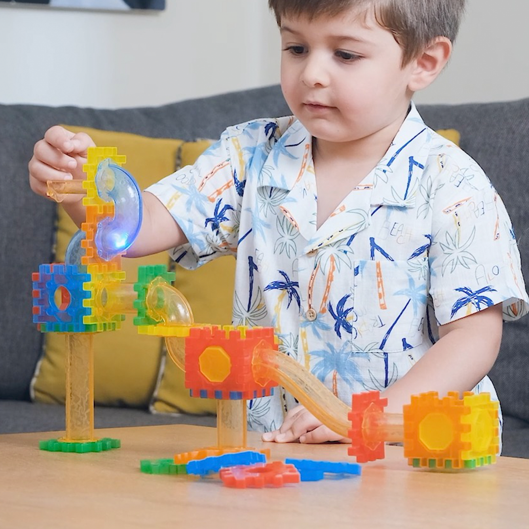 Marble Run Building Blocks Set - 78 pcs
