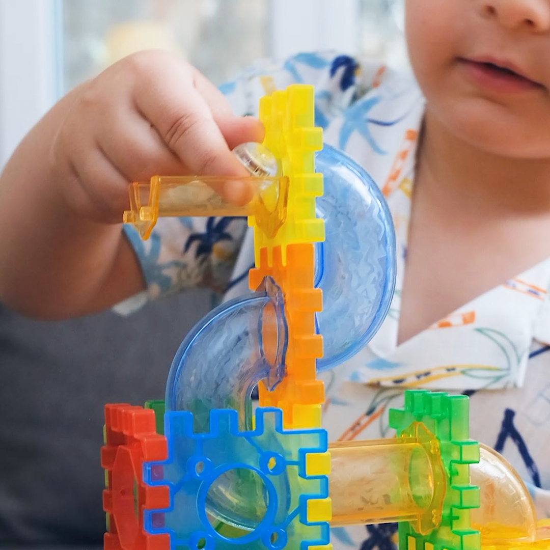 Marble Run Building Blocks Set - 78 pcs