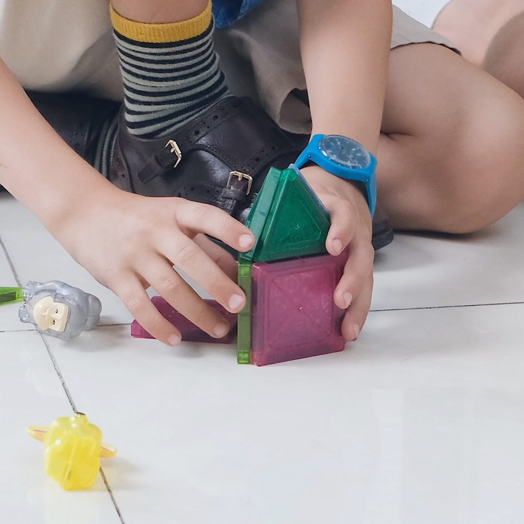 Magnetic Tiles Building Blocks - Safari Animals (36 pcs)