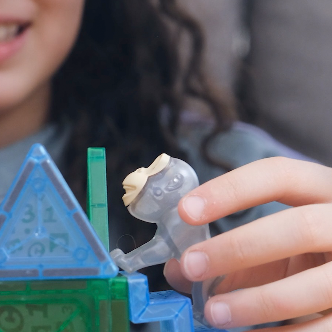 Magnetic Tiles Building Blocks - Safari Animals (36 pcs)